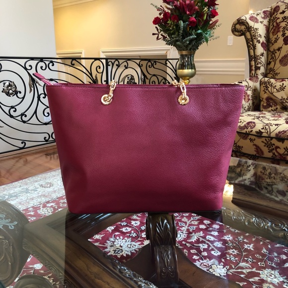 NWT, Michael Kors Mercer Chain MD TZ MF Handbag - Picture 7 of 8